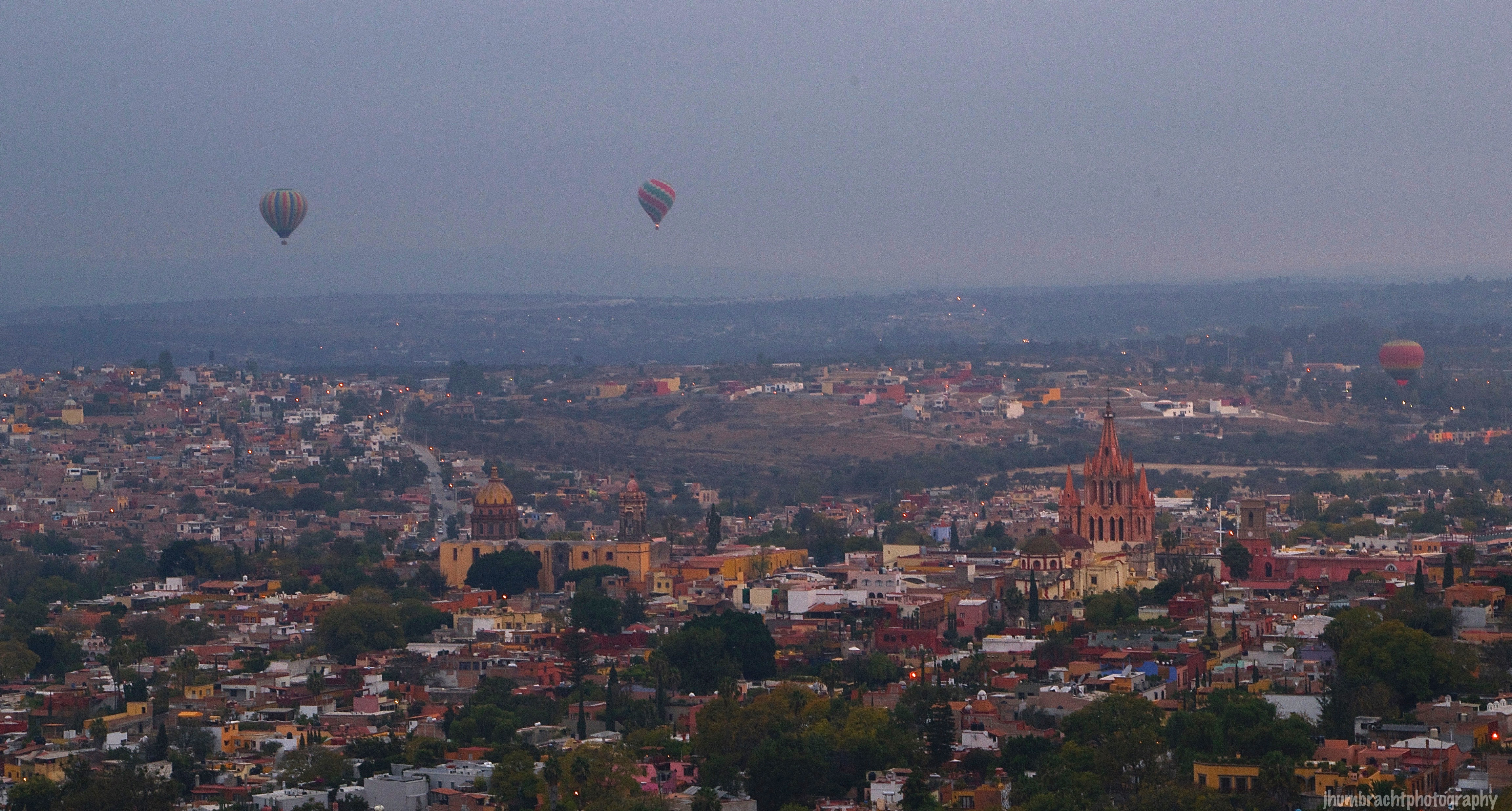 Sunrise San Miguel de Allende Mexico photo taken by Indiana Architectural Photographer Jason Humbracht in 2015