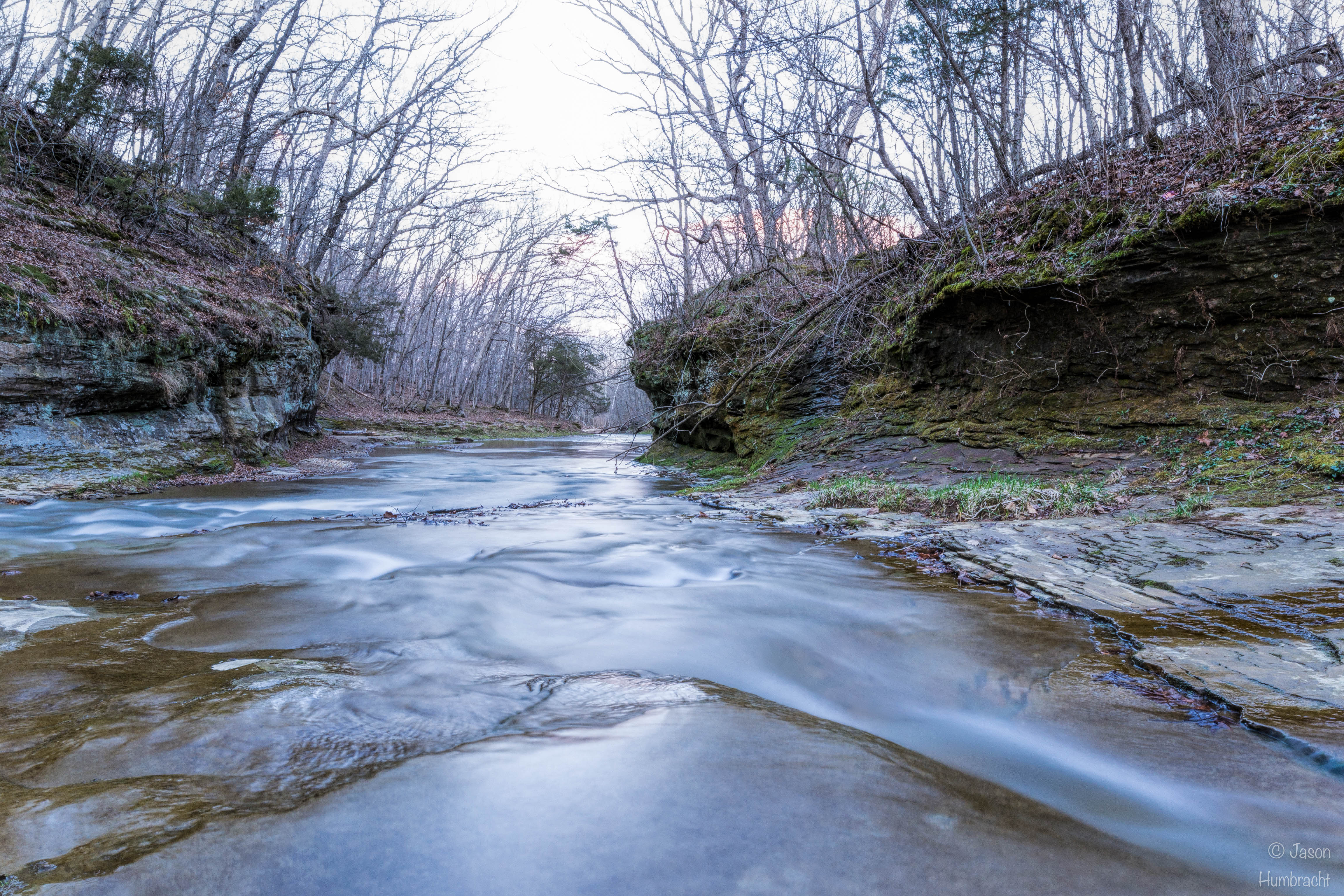 Fall Creek Gorge | Indiana Waterfalls | Attica Indiana | The Potholes | Image By Indiana Architectural Photographer Jason Humbracht