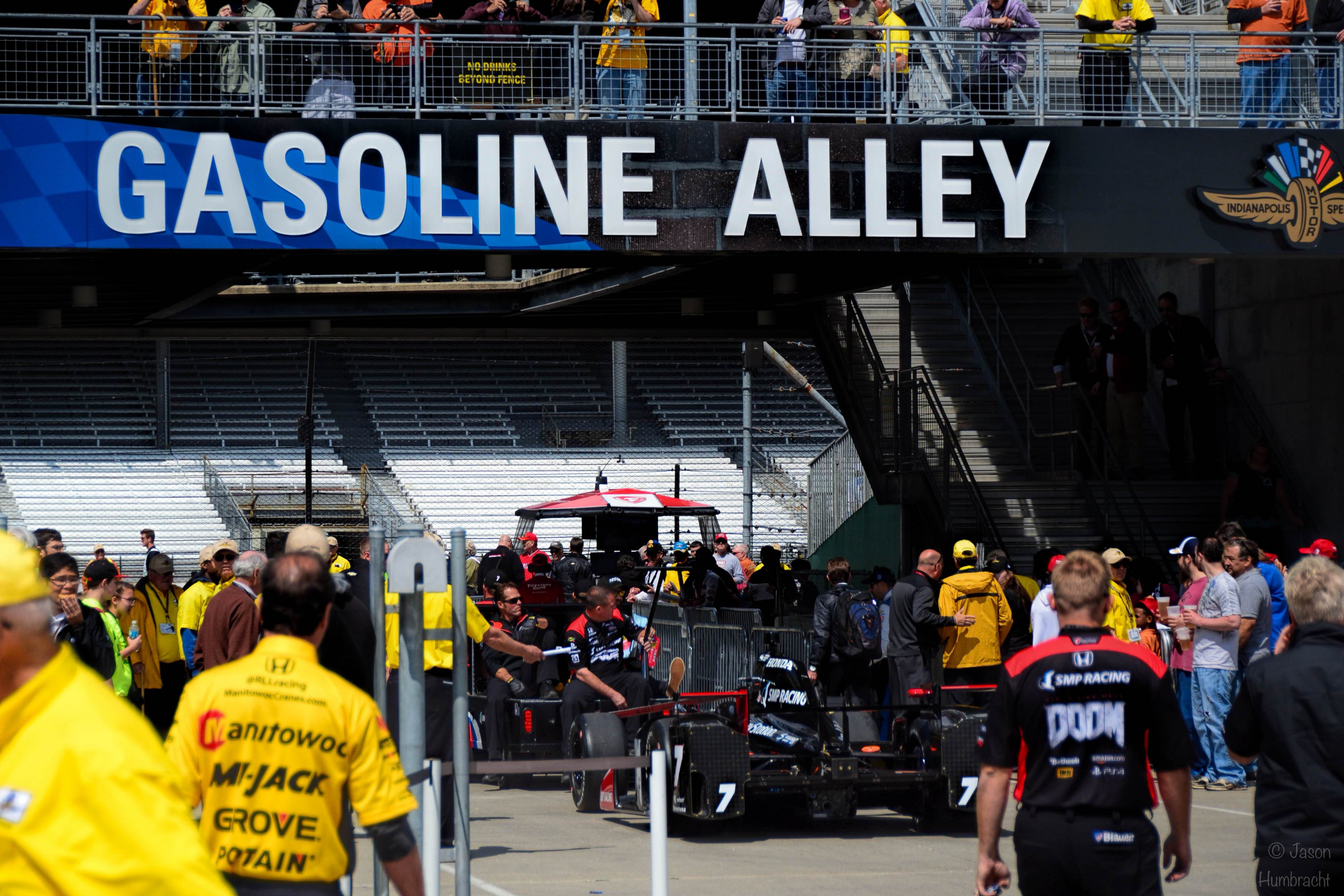 Indianapolis 500 100th Running Practice Day | Gasoline Alley | Indianapolis Motor Speedway | Image By Indiana Architectural Photographer Jason Humbracht